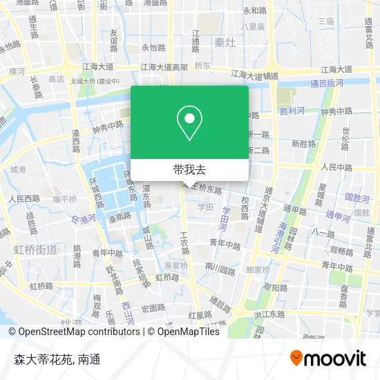 森大蒂花苑地图