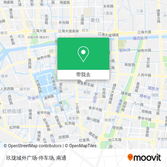 玖珑城外广场-停车场地图