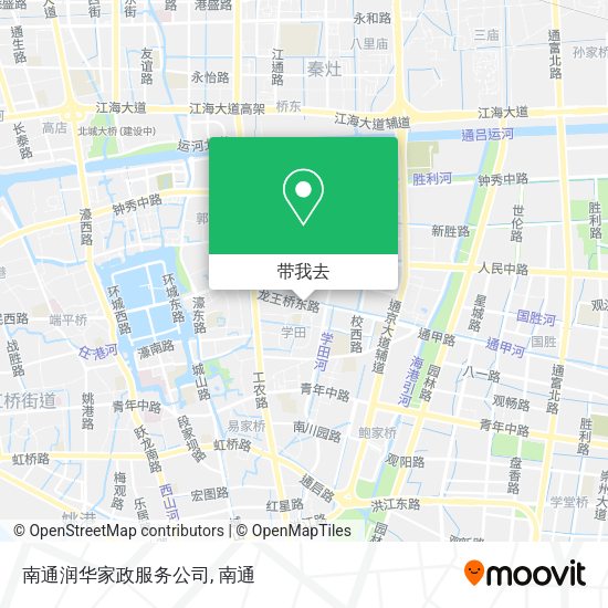 南通润华家政服务公司地图