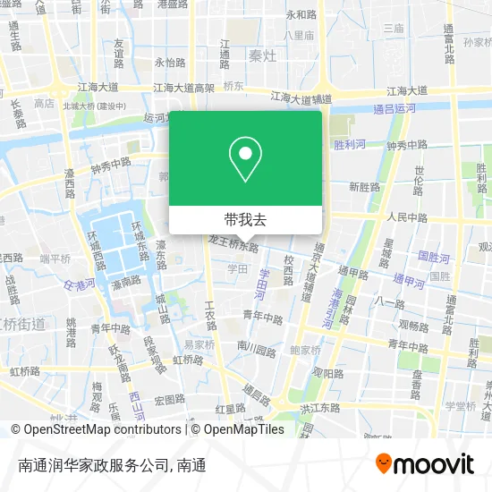南通润华家政服务公司地图