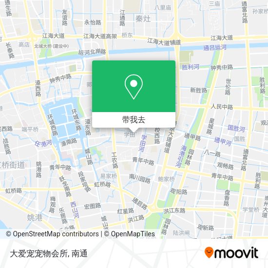 大爱宠宠物会所地图