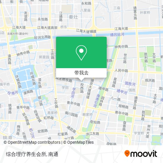 综合理疗养生会所地图