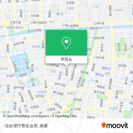 综合理疗养生会所地图