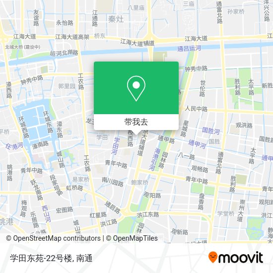 学田东苑-22号楼地图