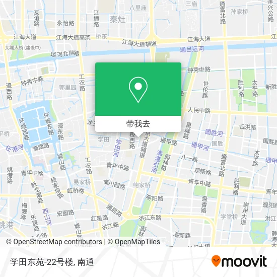 学田东苑-22号楼地图