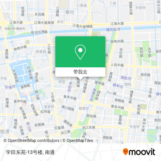 学田东苑-13号楼地图
