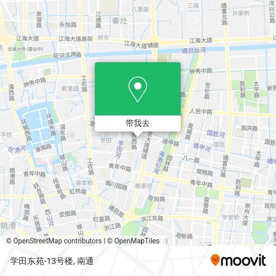 学田东苑-13号楼地图