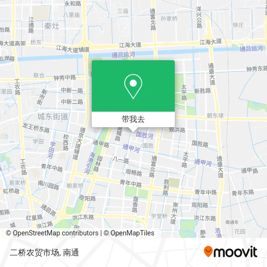 二桥农贸市场地图