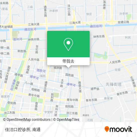 佳洁口腔诊所地图