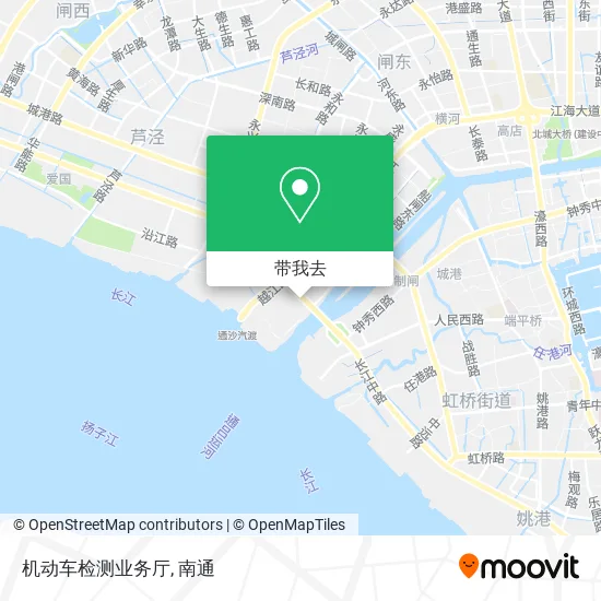 机动车检测业务厅地图