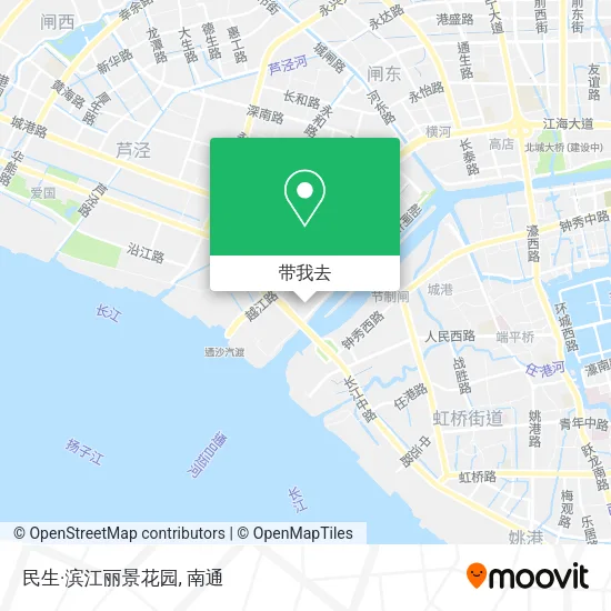 民生·滨江丽景花园地图