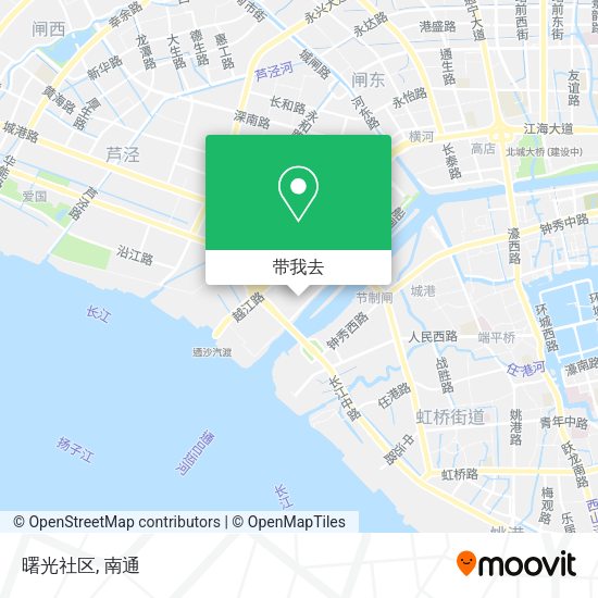 曙光社区地图