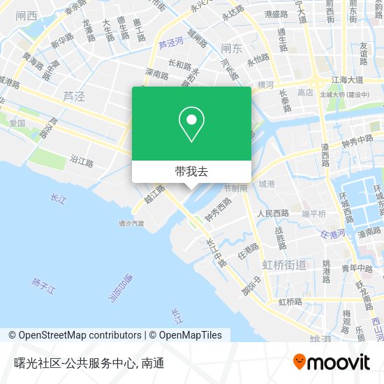 曙光社区-公共服务中心地图