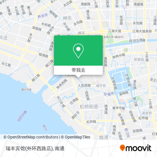 瑞丰宾馆(外环西路店)地图