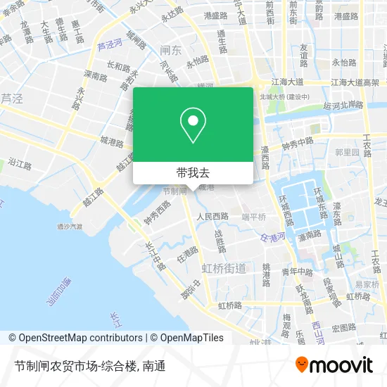 节制闸农贸市场-综合楼地图