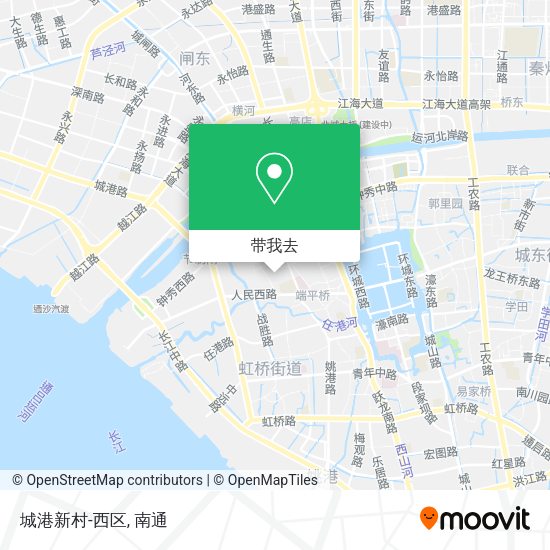 城港新村-西区地图