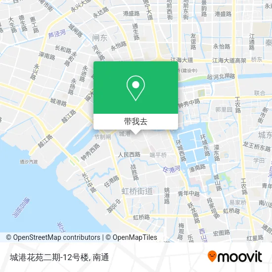 城港花苑二期-12号楼地图