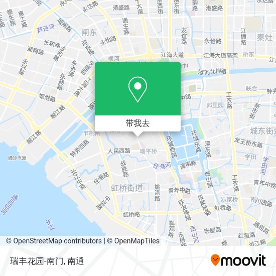 瑞丰花园-南门地图