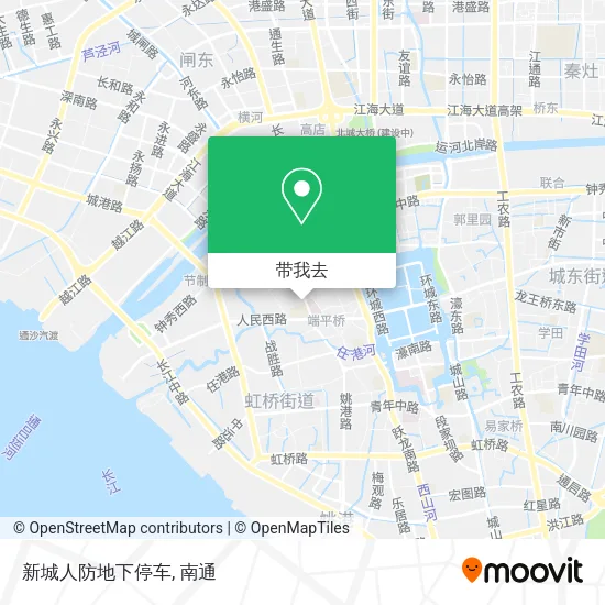 新城人防地下停车地图
