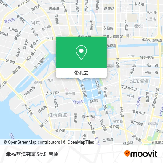 幸福蓝海邦豪影城地图