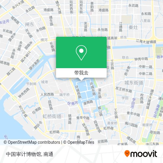 中国审计博物馆地图