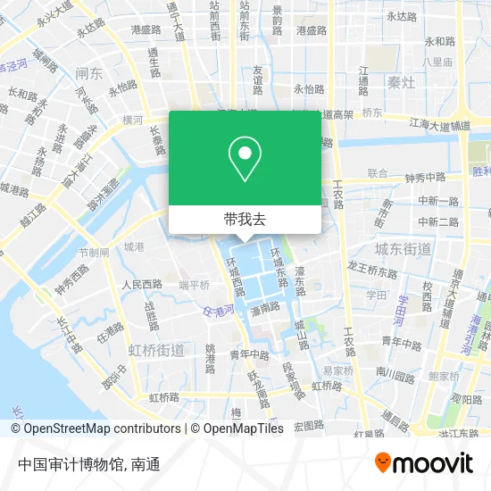 中国审计博物馆地图