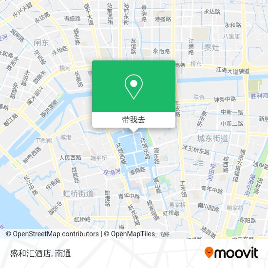 盛和汇酒店地图