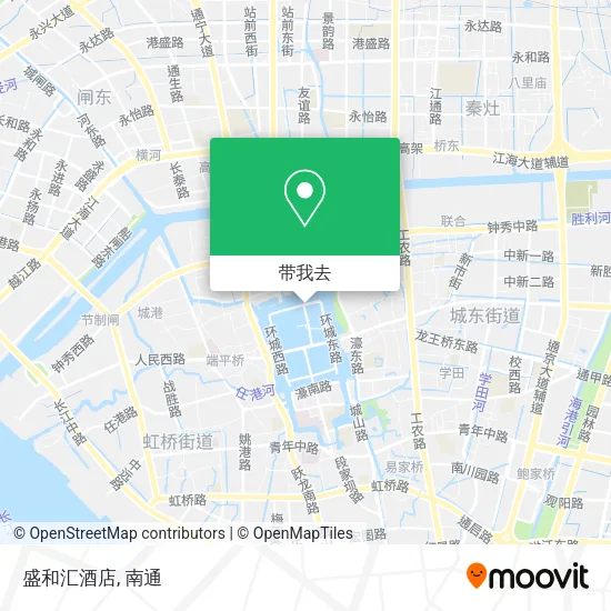 盛和汇酒店地图