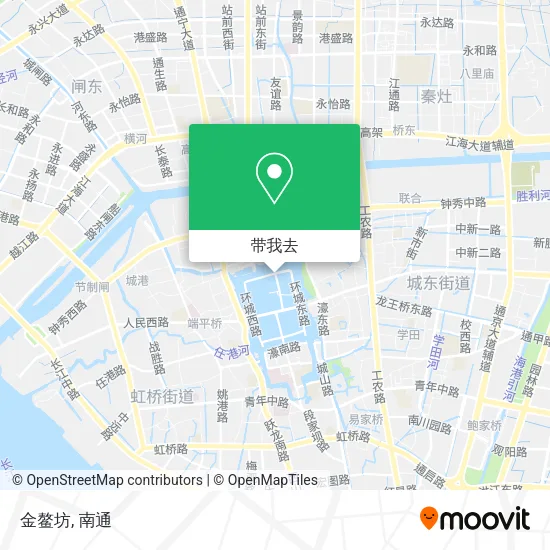 金鳌坊地图