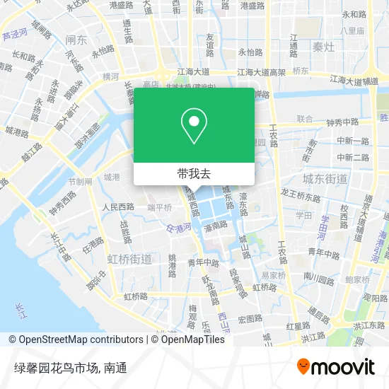 绿馨园花鸟市场地图