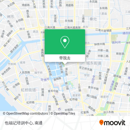 包福记培训中心地图