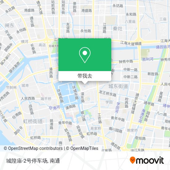城隍庙-2号停车场地图