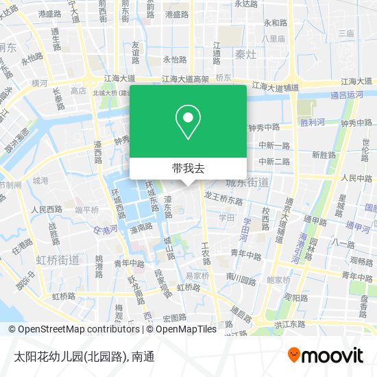 太阳花幼儿园(北园路)地图