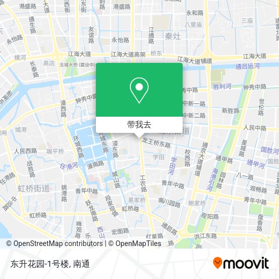 东升花园-1号楼地图