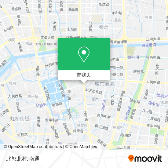 北郭北村地图