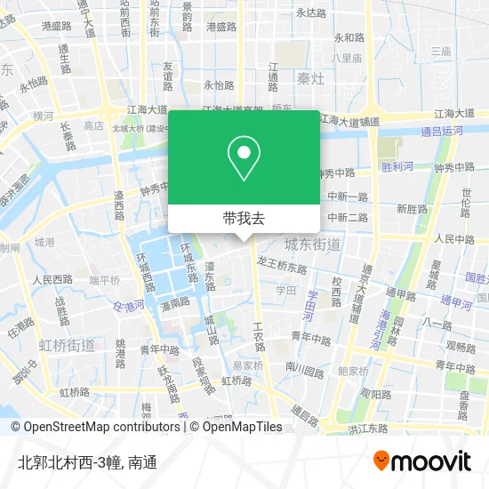 北郭北村西-3幢地图