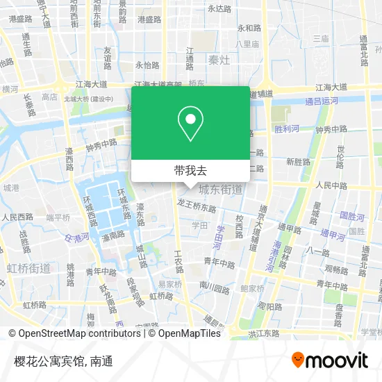 樱花公寓宾馆地图