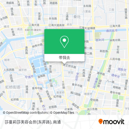 莎蔓莉莎美容会所(东昇路)地图