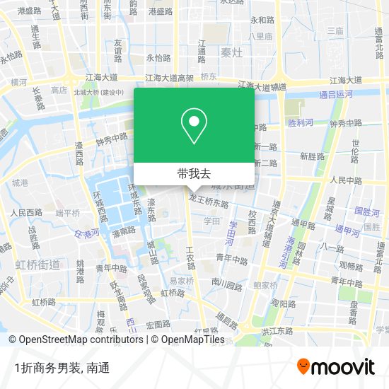 1折商务男装地图