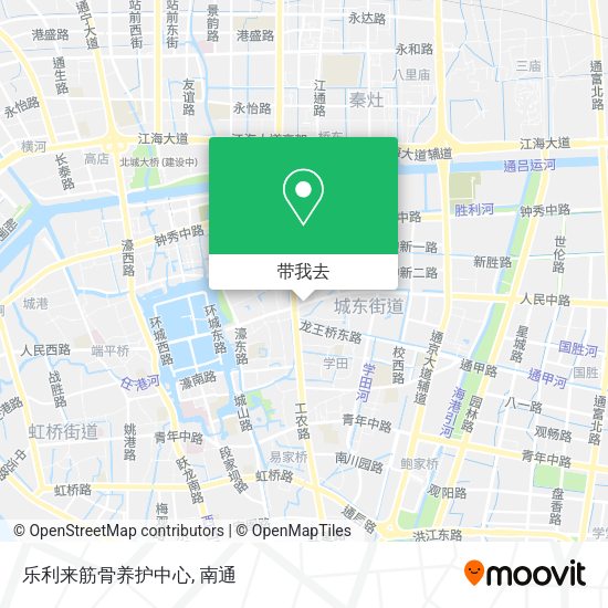 乐利来筋骨养护中心地图