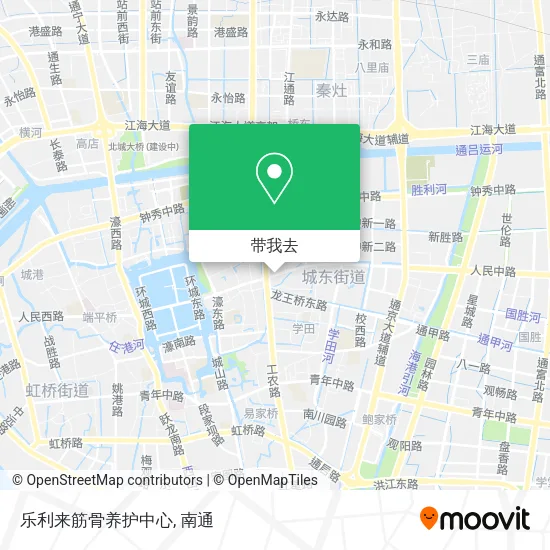 乐利来筋骨养护中心地图