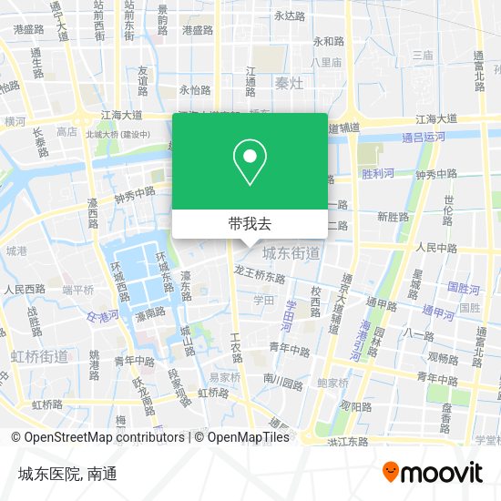 城东医院地图