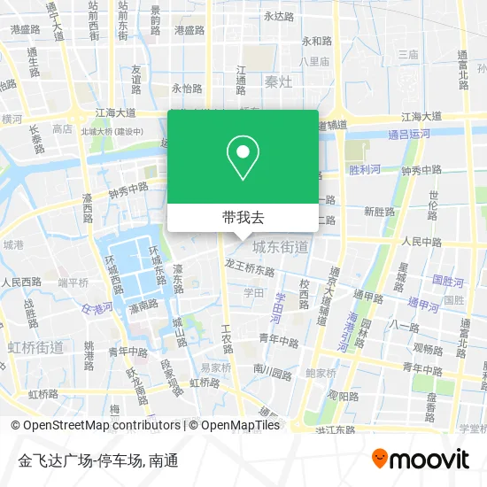 金飞达广场-停车场地图