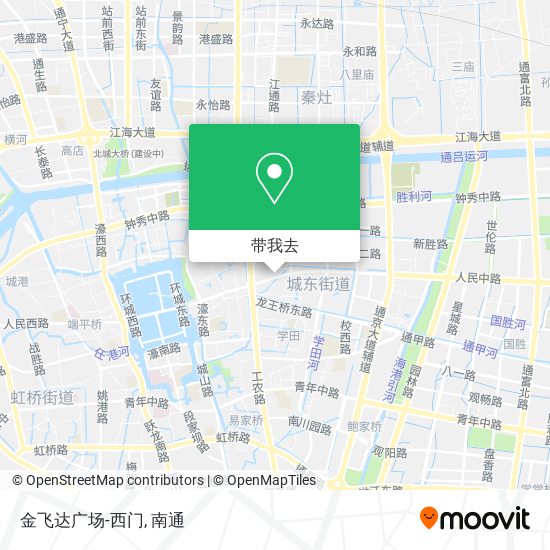 金飞达广场-西门地图