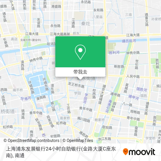 上海浦东发展银行24小时自助银行(金路大厦C座东南)地图