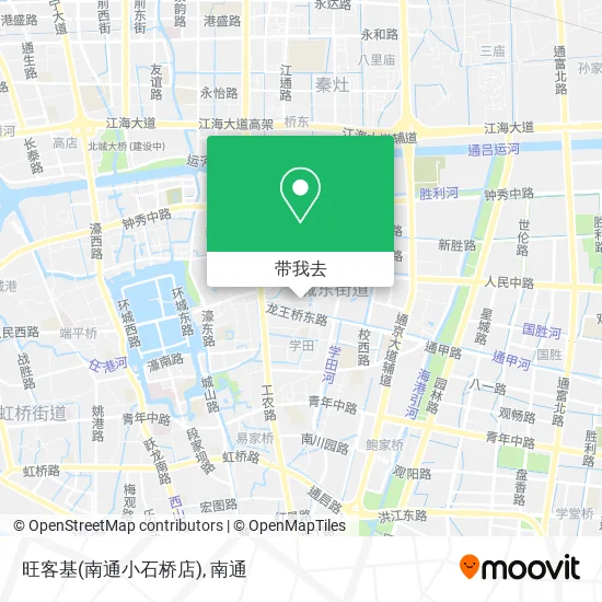 旺客基(南通小石桥店)地图