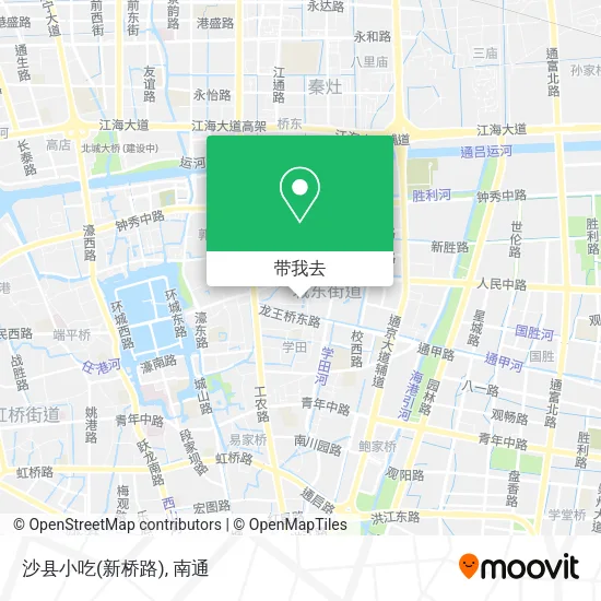 沙县小吃(新桥路)地图