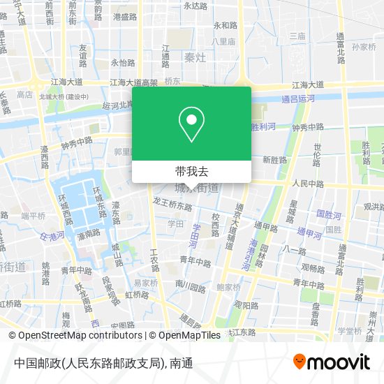 中国邮政(人民东路邮政支局)地图
