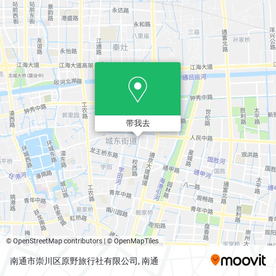 南通市崇川区原野旅行社有限公司地图