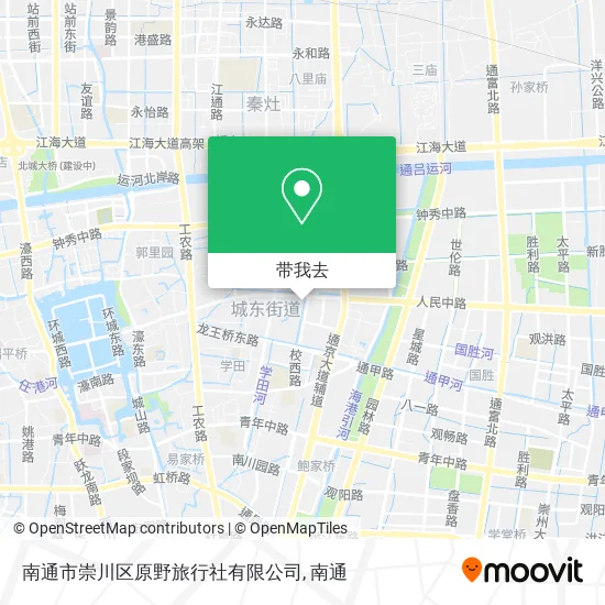 南通市崇川区原野旅行社有限公司地图